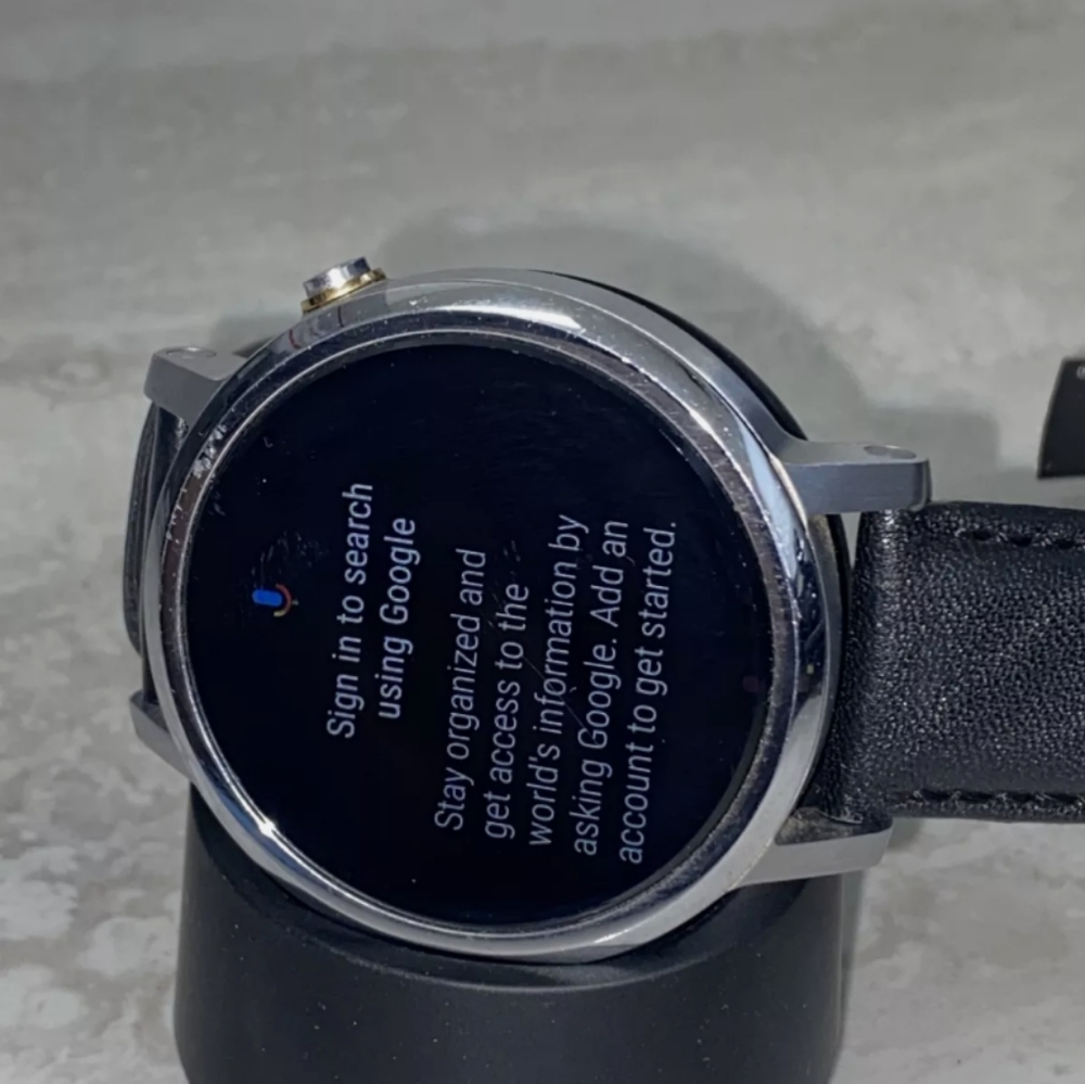 Motorola moto 360 version 2 smartwatch